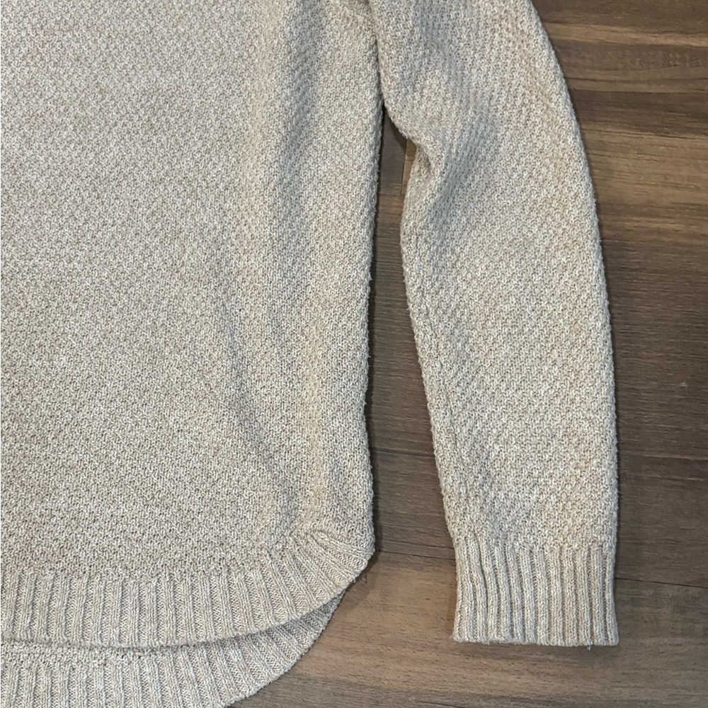 Women's Cream Sweater - Picture 3 of 12